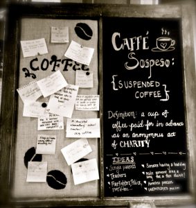 Koffie van een vreemde